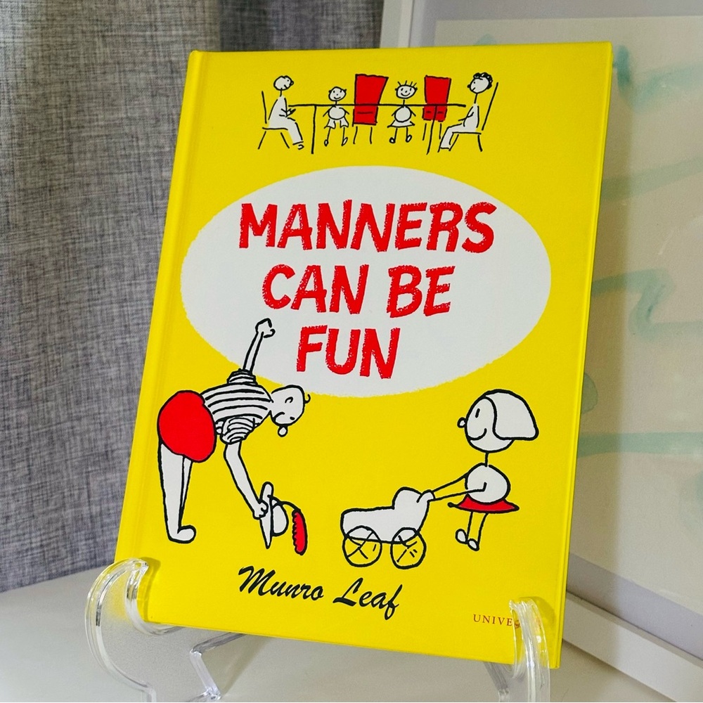 NEW Manners Can Be Fun Munro Leaf Hardcover Book